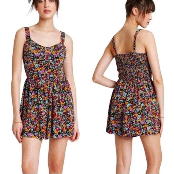 Wild Fable Floral Jumper Romper - L - Picture 8 of 8